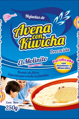 Hojuelas precocidas de avena con kiwicha "El Molinito"