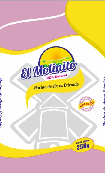 Harina de Arroz Extruido  "El Molinito"