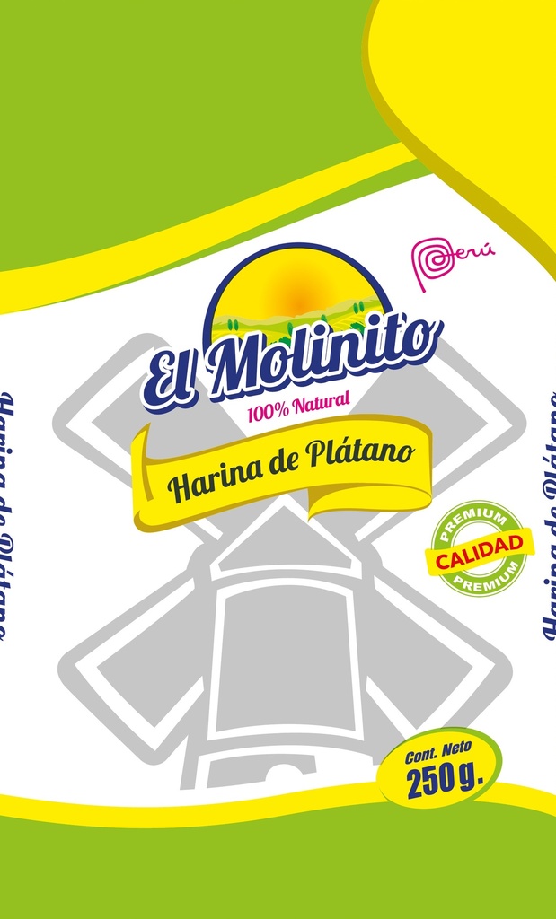 Harina de Plátano "El Molinito"