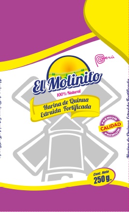 Harina de Quinua Extruida  "El Molinito"